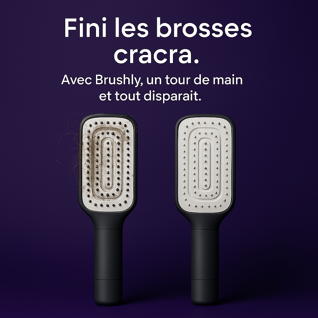 Brosse auto-nettoyant 5 en 1