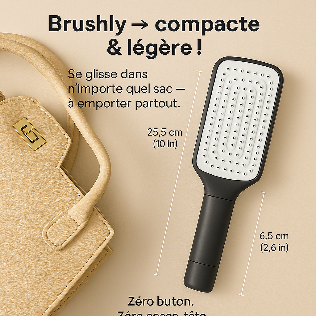 Brosse auto-nettoyant 5 en 1