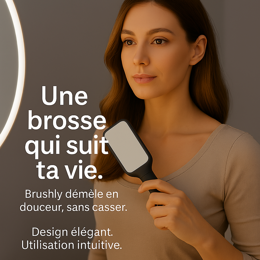 Brosse auto-nettoyant 5 en 1
